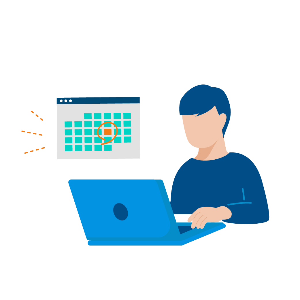 You can easily apply for a tune-up online at any time throughout the year.